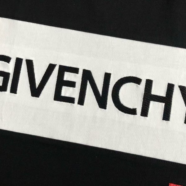 Givenchy Spring and Summer Latest Classic Splicing Embroidery T-shirt