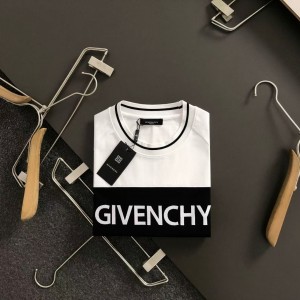 「#4258」Givenchy Spring and Summer Latest Classic Splicing Embroidery T-shirt