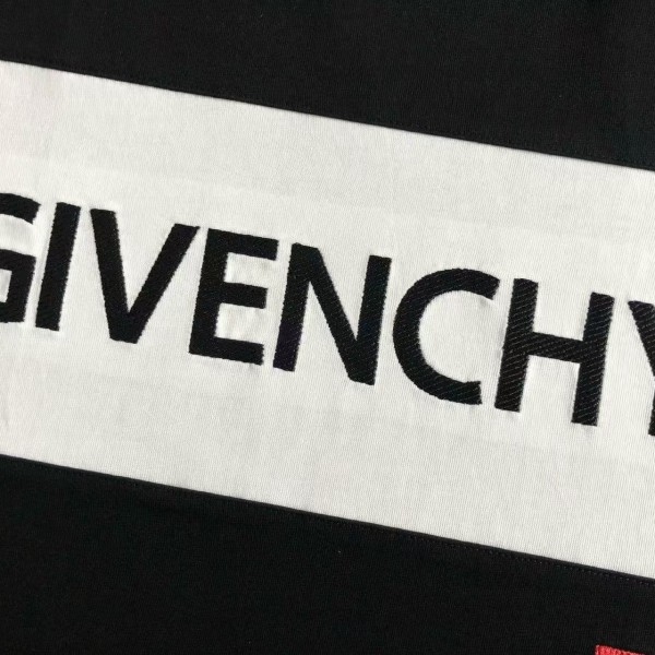 Givenchy Spring and Summer Latest Classic Splicing Embroidery T-shirt