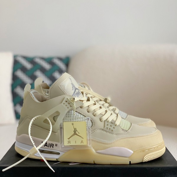 「#849」Jordan 4 AJ4 Sneakers Retro OW