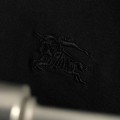 「#4259」Burberry Black plaid embroidery combines knight embroidery exquisite craftsmanship T-shirt