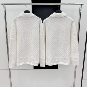 「#4261」Louis Vuitton 2023FW Checkerboard Embossed Sweater