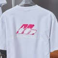 「#4263」Balenciaga SpringSummer new fur patch frog glue logo hot stamping T-shirt