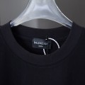 「#4263」Balenciaga SpringSummer new fur patch frog glue logo hot stamping T-shirt