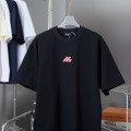 「#4263」Balenciaga SpringSummer new fur patch frog glue logo hot stamping T-shirt