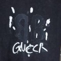 「#4264」Balenciaga SpringSummer New Joint Lettering Distressed Graffiti Printed T-shirt