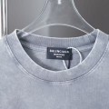 「#4264」Balenciaga SpringSummer New Joint Lettering Distressed Graffiti Printed T-shirt