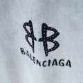 「#4265」Balenciaga SpringSummer New Suede BB + Hot Diamond T-shirt
