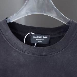 「#4265」Balenciaga SpringSummer New Suede BB + Hot Diamond T-shirt