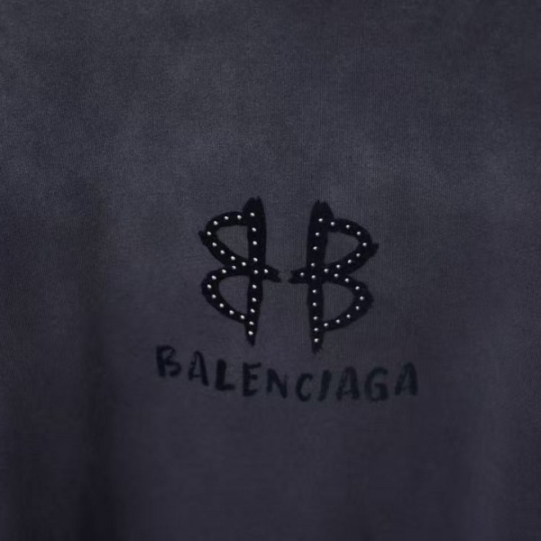 Balenciaga SpringSummer New Suede BB + Hot Diamond T-shirt