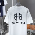 「#4265」Balenciaga SpringSummer New Suede BB + Hot Diamond T-shirt