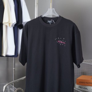 「#4266」Balenciaga SpringSummer New Style Graffiti Hand-painted Letters Logo Printed T-shirt