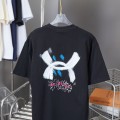 「#4266」Balenciaga SpringSummer New Style Graffiti Hand-painted Letters Logo Printed T-shirt