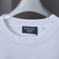 「#4267」Balenciaga SpringSummer New Flocked Letter Logo Printed T-shirt