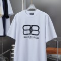 「#4267」Balenciaga SpringSummer New Flocked Letter Logo Printed T-shirt