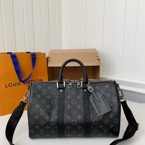 「#1135」Louis Vuitton's seasonal new Keepall Bandoulière 35 handbag M46655, 34 * 21 * 16cm