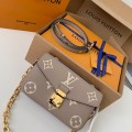 「#1138」Louis Vuitton counter classic hot selling Pochette Métis East West bag M23081, 21.5 * 13.5 * 6cm