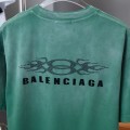 「#4268」Balenciaga SpringSummer New Flame Hot Diamond T-shirt