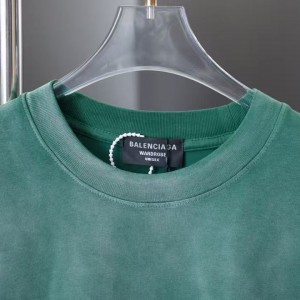 「#4268」Balenciaga SpringSummer New Flame Hot Diamond T-shirt