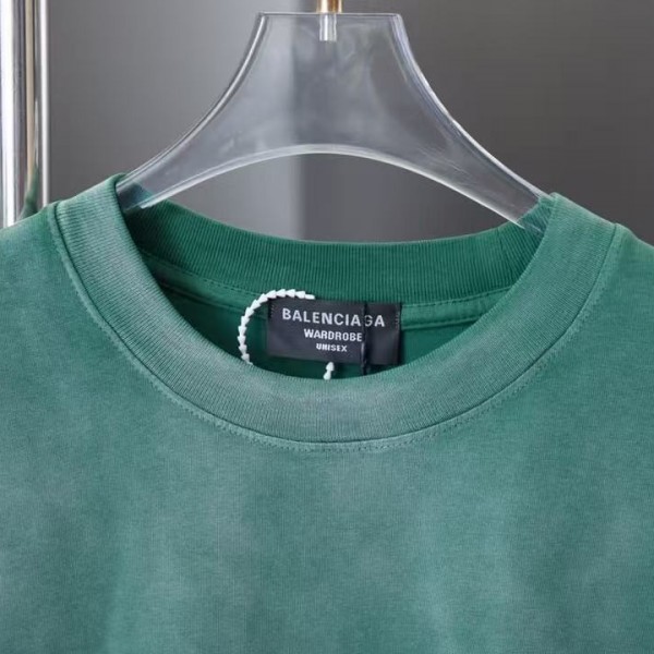 Balenciaga SpringSummer New Flame Hot Diamond T-shirt