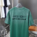 「#4268」Balenciaga SpringSummer New Flame Hot Diamond T-shirt