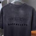 「#4269」Balenciaga SpringSummer New Flame Hot Diamond T-shirt