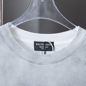 「#4269」Balenciaga SpringSummer New Flame Hot Diamond T-shirt