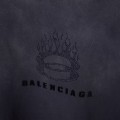 「#4269」Balenciaga SpringSummer New Flame Hot Diamond T-shirt
