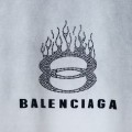 「#4269」Balenciaga SpringSummer New Flame Hot Diamond T-shirt