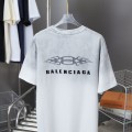 「#4269」Balenciaga SpringSummer New Flame Hot Diamond T-shirt