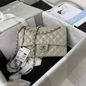 「#1146」Chanel Classic Flap Bag A01113, Top Quality, Medium Size: 23cm