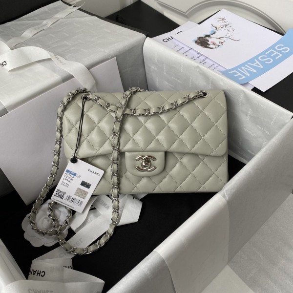「#1146」Chanel Classic Flap Bag A01113, Top Quality, Medium Size: 23cm