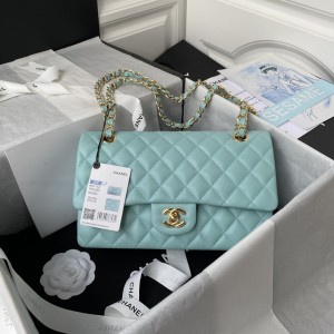 「#1150」Chanel Classic Flap Bag A01113, Top Quality, Medium Size: 23cm