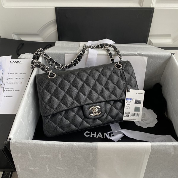 「#1151」Chanel Classic Flap Bag A01112, Top Quality,  Medium   Size: 15.5*25.5*6.5cm