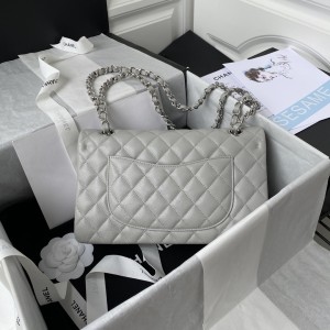 「#1153」Chanel Classic Flap Bag A01113, Top Quality, Medium Size: 23cm