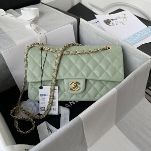 「#1155」Chanel Classic Flap Bag A01113, Top Quality,  Medium Size: 23cm