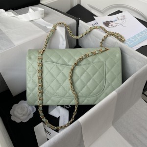 「#1155」Chanel Classic Flap Bag A01113, Top Quality,  Medium Size: 23cm
