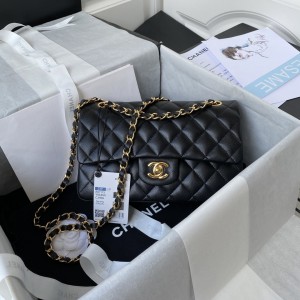 「#1157」Chanel Classic Flap Bag A01113, Top Quality,  Medium Size: 23cm