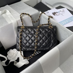 「#1160」Chanel Classic Flap Bag A01113, Top Quality,  Medium Size: 23cm
