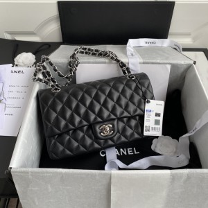 「#1162」Chanel Classic Flap Bag A01112, Top Quality,  Medium   Size: 15.5*25.5*6.5cm