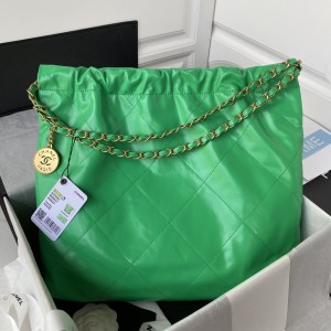 「#1163」Chanel 2022S Hot 22 Bag Shopping Bag AS3261, Top Quality! Size:39*42*8cm