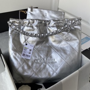 「#1165」​Chanel 2022S Hot 22 Bag Shopping Bag AS3261, Top Quality! Size:39*42*8cm