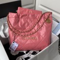 「#1174」Chanel 2022S Hot 22 Bag Shopping Bag AS3260, Top Quality! Size:35*37*7cm