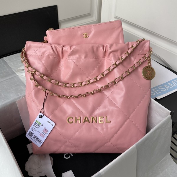「#1175」Chanel 2022S Hot 22 Bag Shopping Bag AS3260, Top Quality! Size:35*37*7cm