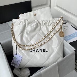 「#1176」Chanel 2022S Hot 22 Bag Shopping Bag AS3260, Top Quality! Size:35*37*7cm
