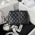 「#1182」Chanel 23A Golden Little Lion Chain Bag AP3429, Top Quality Size: 19 * 13 * 8cm