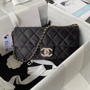 「#1185」Chanel 23A Hot Selling Pearl Stick Bag AS3791, Top Quality Size: 11.5 * 26 * 4cm