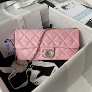 「#1187」Chanel 23A Hot Selling Pearl Stick Bag AS3791, Top Quality  Size: 11.5 * 26 * 4cm