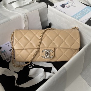 「#1190」Chanel 23A Hot Selling Pearl Stick Bag AS3791, Top Quality  Size: 11.5 * 26 * 4cm