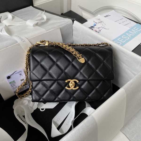 「#1205」Chanel 23S Underarm Bag AS3994, Top Quality  SIZE: 14 * 21 * 10cm